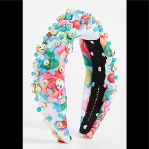 Lele Sadoughi x Roller Rabbit Beaded & Crystal Knotted Headband